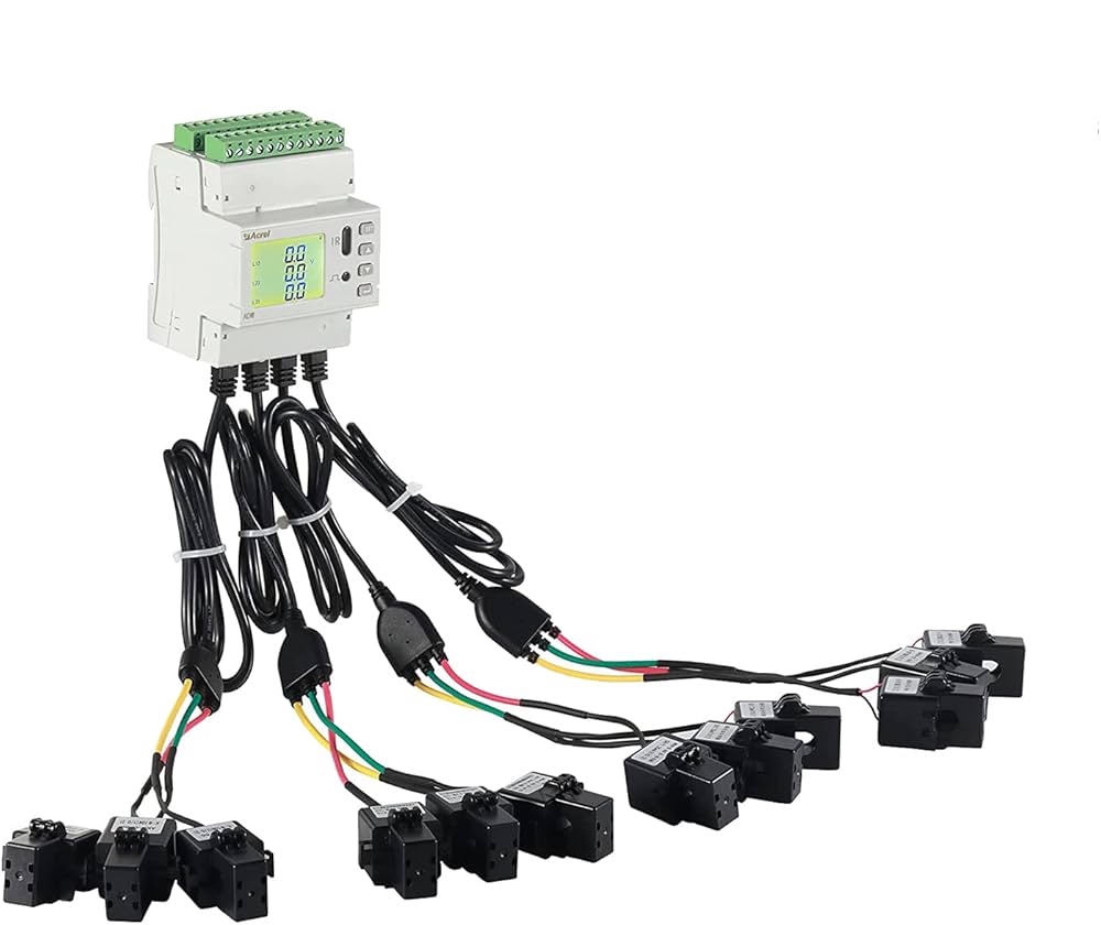 multi linte 3 phase energy meter